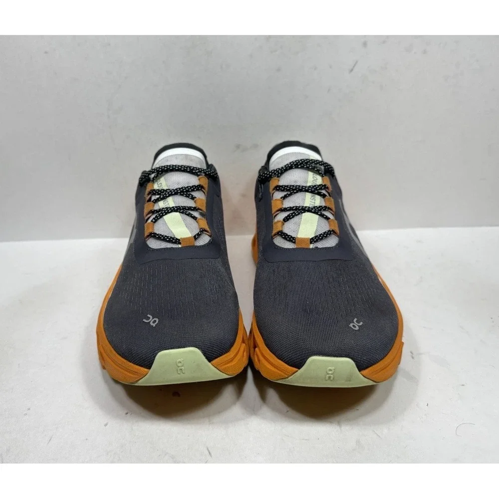 On Cloudmonster Eclipse Turmeric Orange Dark Grey 61.98656 Men's Size 12 Running